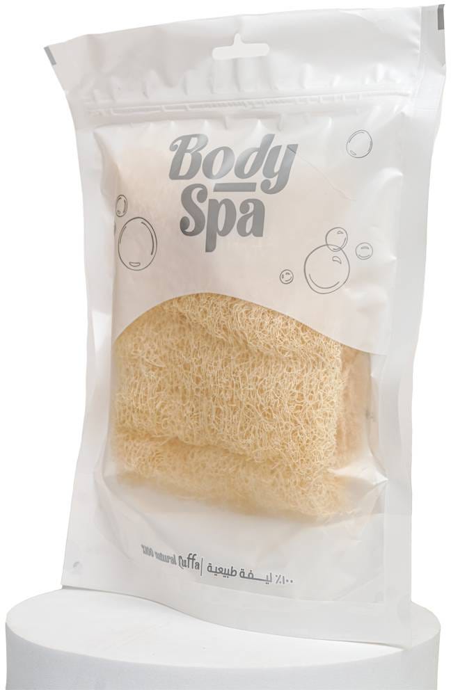 Body Spa Natural Egyptian Loofah Raw Bath Loofah, 1 Piece