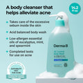 Derma:B AC Control Body Wash Gel Salicylic Acid 0.5% 420ml