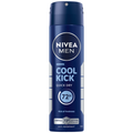 NIVEA MEN Cool Kick Deodorant Spray, Cool-Care Formula, Fresh Scent, 150ml