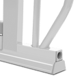 Lionelo Truus Slim Pressure-Mounted Baby Safety Gate Grey