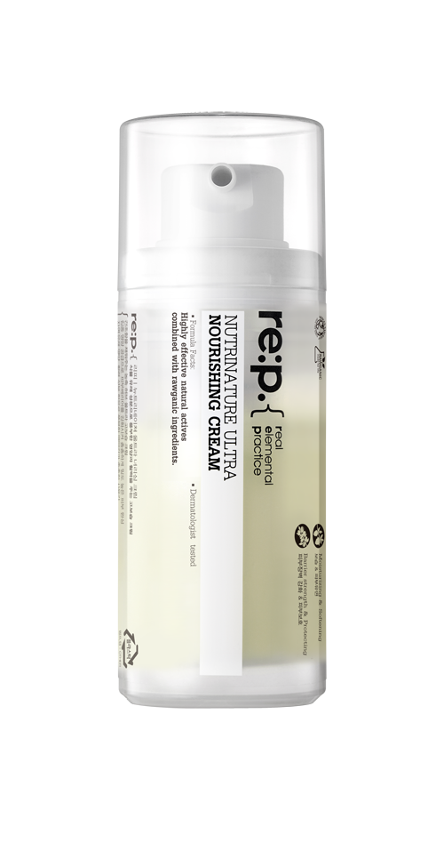 Neogen Re:P Nutrinature Ultra Nourishing Cream, Herbal Botanical Formula with Argan, Rosehip, Shea Butter and Jojoba Oils