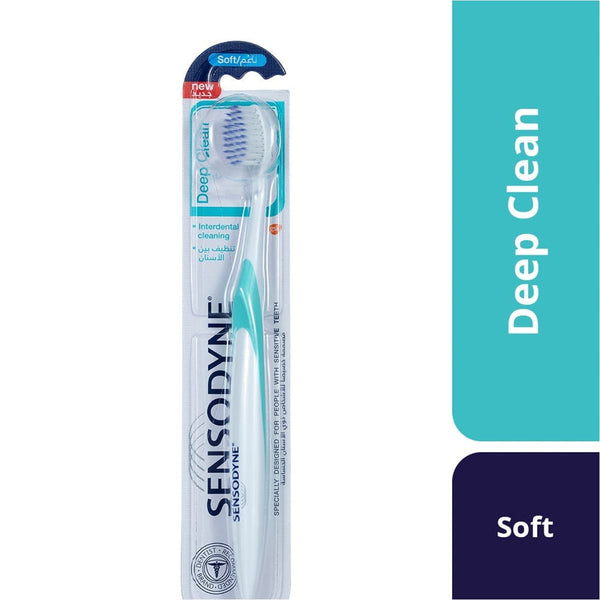 Sensodyne Deep Clean Soft Toothbrush Sensitive Teeth and Gums