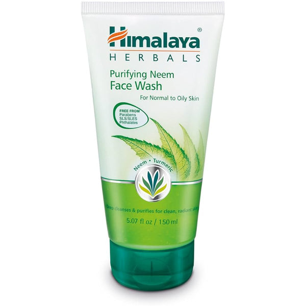 Himalaya Herbals Purify Neem Face Wash, Neem and Turmeric, 150 ml