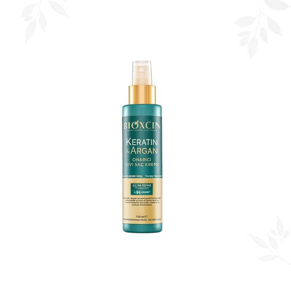 BIOXCIN Keratin & Argan Repair Liquid Hair Care Cream, 150 ml