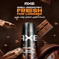 AXE Dark Temptation Deodorant Body Spray Zinc Technology Cocoa Fragrance 150ml