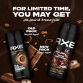 AXE Dark Temptation Deodorant Body Spray Zinc Technology Cocoa Fragrance 150ml