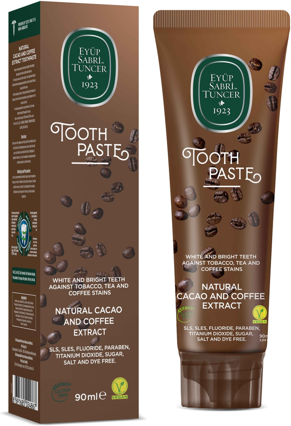 Eyup Sabri Tuncer Natural Cacao and Coffee Extract Toothpaste 90 ml