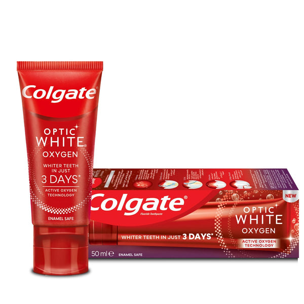 Colgate Optic White Oxygen Toothpaste Brightening Active Oxygen 50 ml