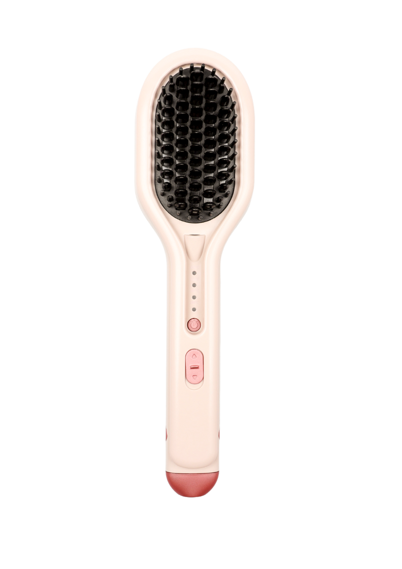Wixsana Hair Straightener Brush Rapid Heating Smooth Styling Tool