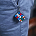 Rubik's Cube 3x3 Keychain Travel Puzzle