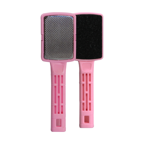 Jackie JK401-3 Stainless Steel Foot File with Hard Plastic Handle