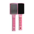 Jackie JK401-3 Stainless Steel Foot File with Hard Plastic Handle