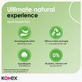 KOTEX Maxi Large Sanitary Pads with Wings, 10 Pack
