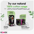 KOTEX Maxi Large Sanitary Pads with Wings, 10 Pack