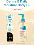 Derma:B Daily Moisture Body Oil Milk Oil Formula with Ceramide and Panthenol 200ml