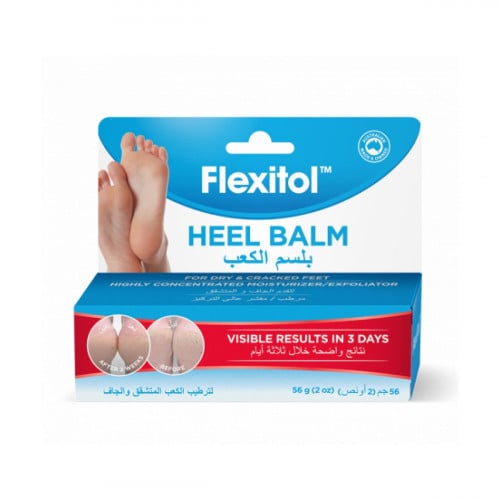Flexitol Heel Balm Moisturizing Balm for Dry, Rough Heels 56g