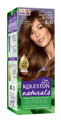 Koleston Naturals Hair Color Cream Hazelnut Blonde 6/0 Semi-Kit