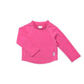 Green Sprouts Long Sleeve Rashguard Shirt UPF 50+ Hot Pink 3T