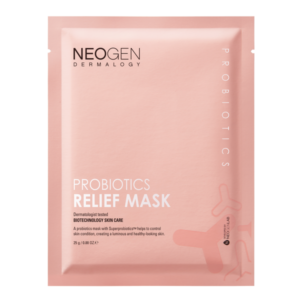 Neogen Dermalogy Probiotics Relief Sheet Face Mask with Triple Probiotics