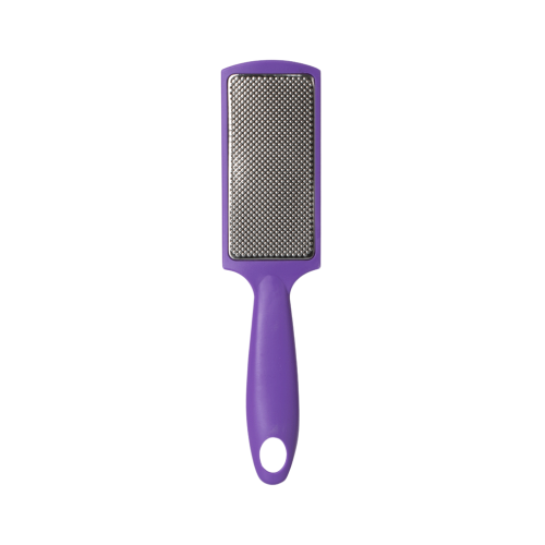 Jackie Stainless Steel Foot Scraper with Hard Plastic Handle