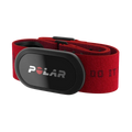 Polar H10 Heart Rate Sensor with Soft Strap, Bluetooth and ANT+, Red, M-XXL