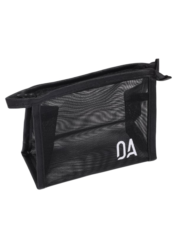 Dar Alamirat Multi-Purpose Mesh Storage Bag, Zipper Closure, Black, Model BK25-180
