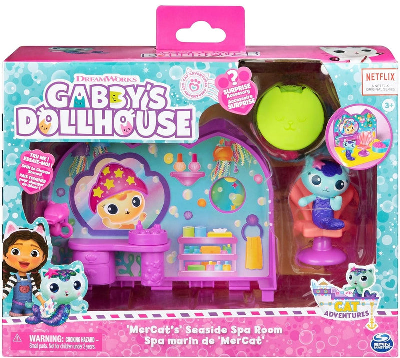 Gabby's Dollhouse Deluxe Spa Room Playset