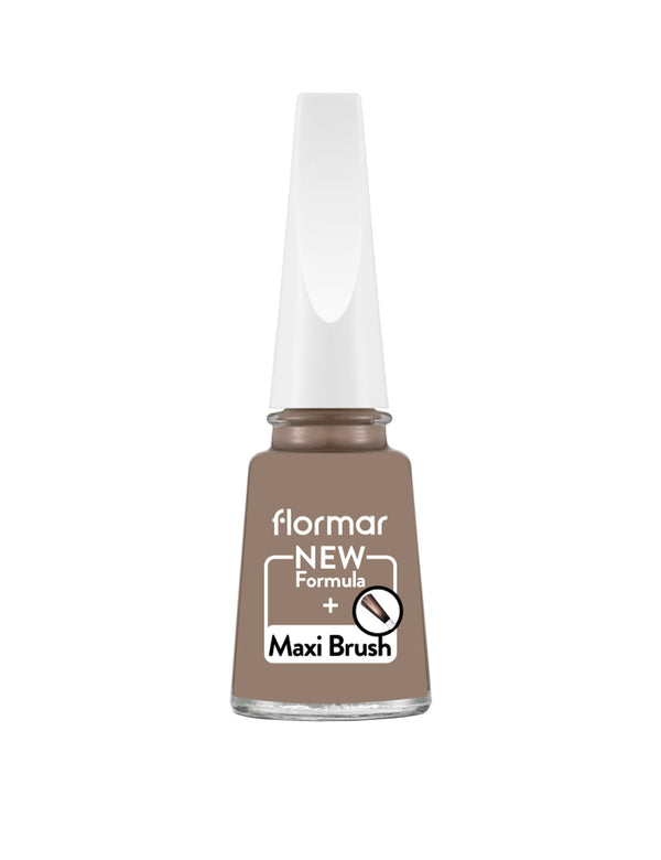Flormar Nail Polish Minky Brown 508 Long-Lasting Quick-Drying Formula