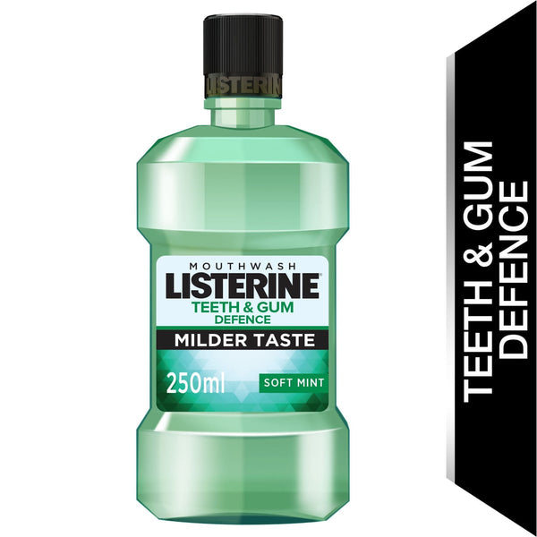 Listerine Tagd Zero Mouthwash Milder Mint Fluoride Essential Oils