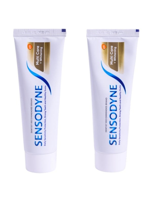 Sensodyne Multi Care Toothpaste Mint Fluoride Sensitivity Care 2 x 75 ml