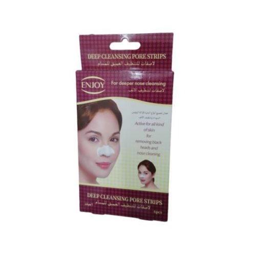 Enjoy Nasal Cleansing Patches, Impurity-Removing Face Patches, 6 Pieces