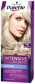 Palette Intensive Color Creme Hair Dye 10-2 Ash Blonde with Care Mask