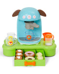 Skip Hop Zoo Bark-Ista Pretend Play Cafe Set, 19 Pieces, Lights and Coffee Shop Sounds