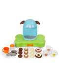 Skip Hop Zoo Bark-Ista Pretend Play Cafe Set, 19 Pieces, Lights and Coffee Shop Sounds
