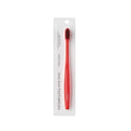 Onba Cha Cha Soft Bristle Charcoal Toothbrush Cherry Red