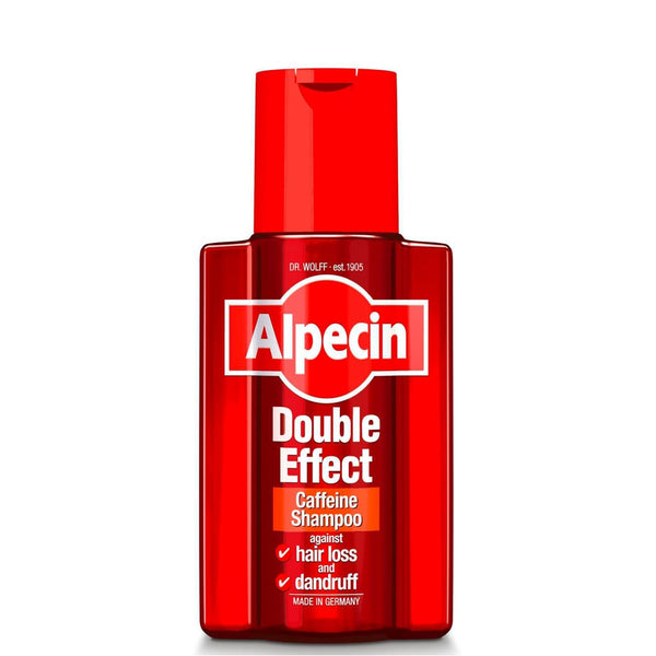 Alpecin Double Effect Caffeine Shampoo, Anti-Dandruff Scalp Care, 200 ml
