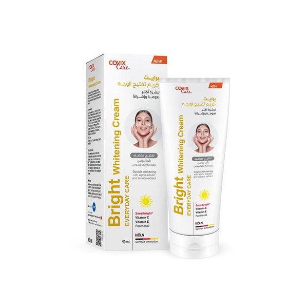 Covix Care Bright Face Cream, Moisturizing Even-Tone Formula, 90 ml