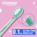 Closeup Sonic Expert Rechargeable Electric Toothbrush Sonic Wave Green 1 Pack