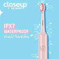 Closeup Sonic Expert Rechargeable Electric Toothbrush Sonic Wave Green 1 Pack