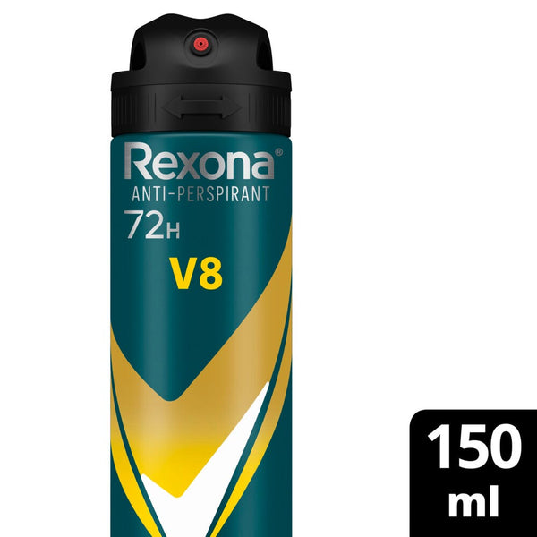 Rexona Men V8 Antiperspirant Deodorant Spray MotionSense Fresh Scent 150 ml