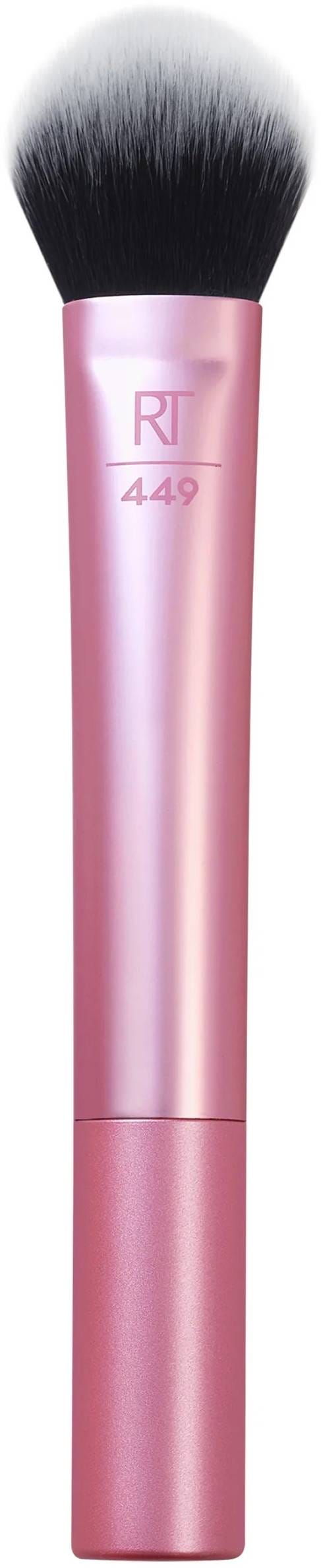 Real Techniques Tapered Cheek Makeup Brush UltraPlush Synthetic Bristles 1 Pc