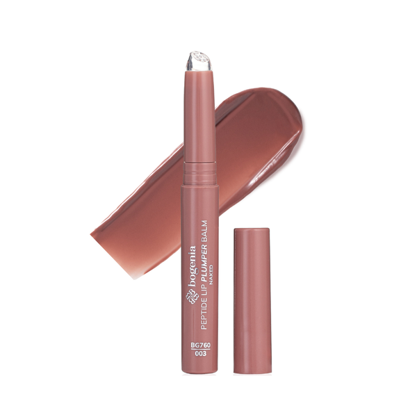 Bogenia Peptide Plumper Balm Glossy Finish Naked 03