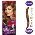 Koleston Hair Color Creme Dark Blonde 306/0 with Developer and Oil Replacement Treatment