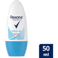 Rexona Cotton Dry Roll-On Deodorant, MotionSense Fresh Cotton Scent, 50 ml