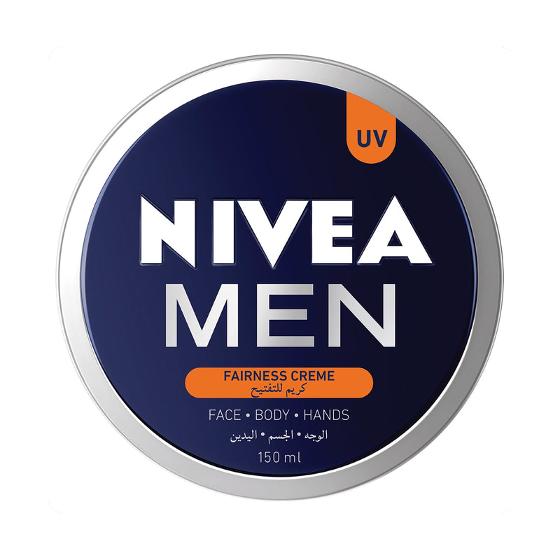 NIVEA MEN Face Cream Tin Brightening Liquorice Extract UV Filters