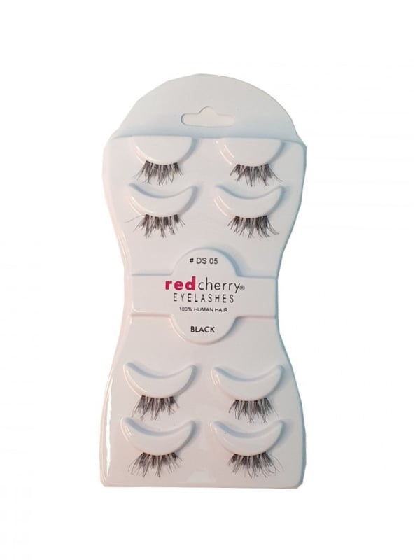 Red Cherry DS05 False Eyelashes Lightweight Band Reusable 4 Pieces