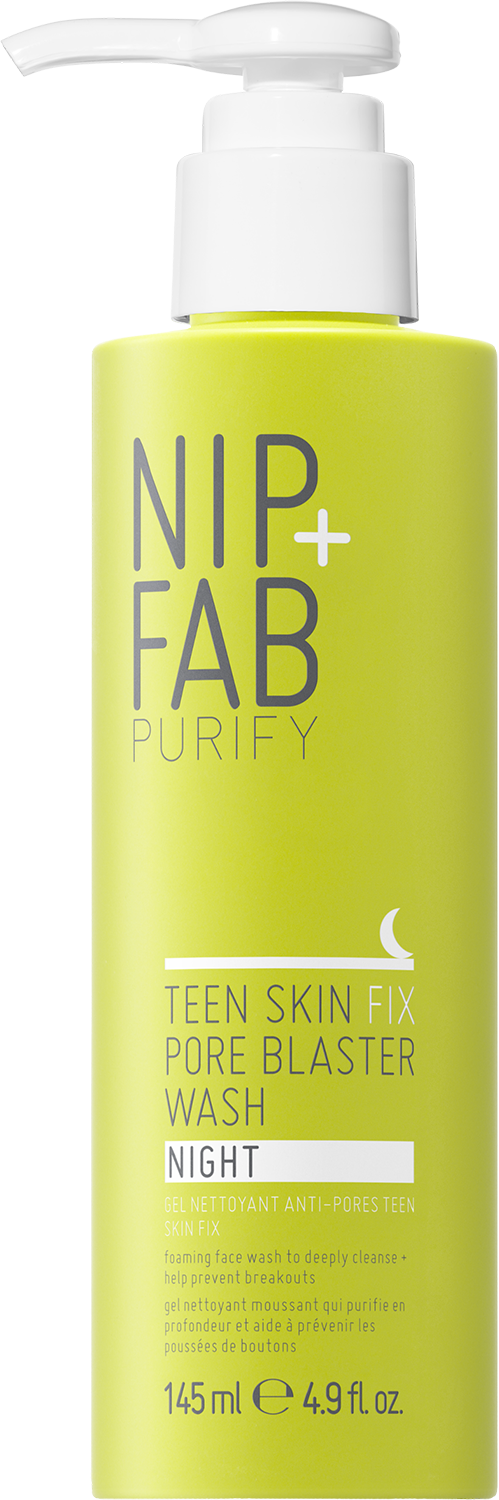 Nip+Fab Teen Skin Fix Purify Pore Blaster Wash Salicylic Acid Cleanser 145 ml