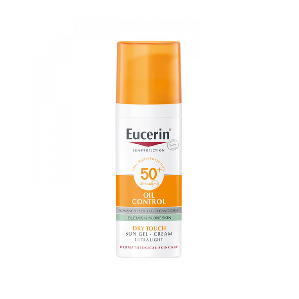 Eucerin Sun Protection Gel Cream SPF 50+ Oily Skin Licochalcone A 50ml