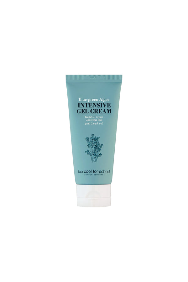 Too Cool For School Blue-Green Algae Intensive Gel Cream, Hydrating Cream Gel
