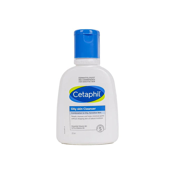 Cetaphil Oily Skin Cleanser Fragrance-Free Facial Wash 125 ml